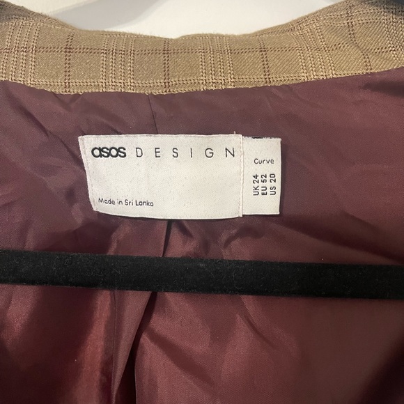 ASOS Curve oversized blazer - Picture 4 of 4